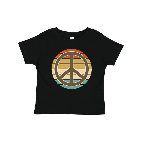 Inktastic Retro Peace Sign Sunset Boys or Girls Baby T-Shirt