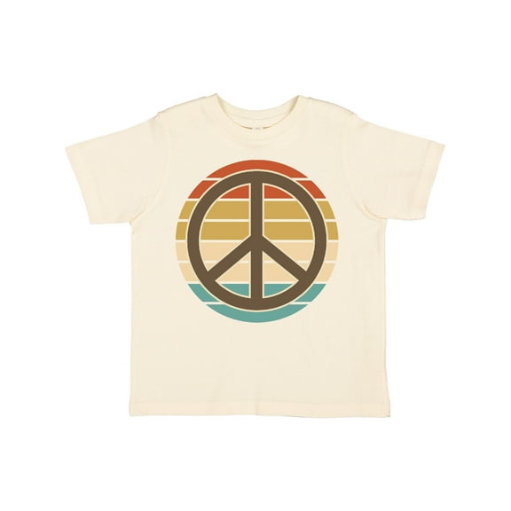 Inktastic Retro Peace Sign Sunset Boys or Girls Toddler T-Shirt