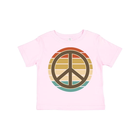 Inktastic Retro Peace Sign Sunset Boys or Girls Toddler T-Shirt