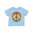 thumbnail image 1 of Inktastic Retro Peace Sign Sunset Boys or Girls Toddler T-Shirt, 1 of 5