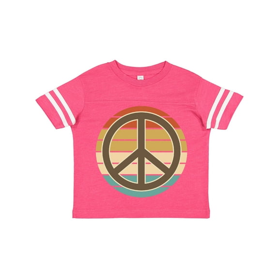 Inktastic Retro Peace Sign Sunset Boys or Girls Toddler T-Shirt