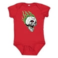 thumbnail image 1 of Inktastic Retro Skull Boys or Girls Baby Bodysuit, 1 of 5