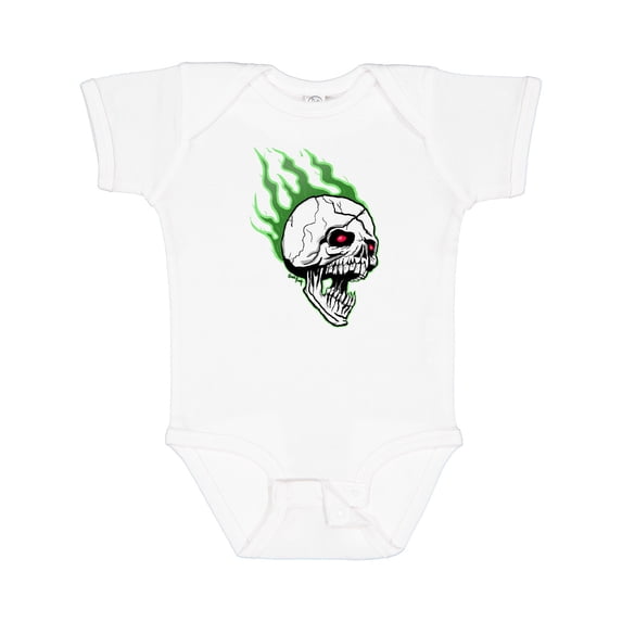 Inktastic Retro Skull Boys or Girls Baby Bodysuit