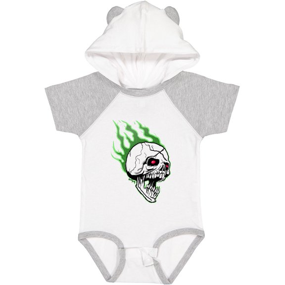 Inktastic Retro Skull Boys or Girls Baby Bodysuit