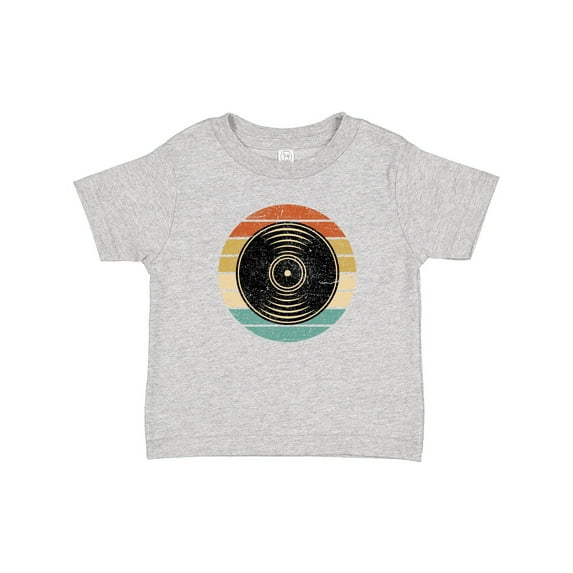 Inktastic Retro Vinyl Record Music Vintage Sunset Boys or Girls Baby T-Shirt