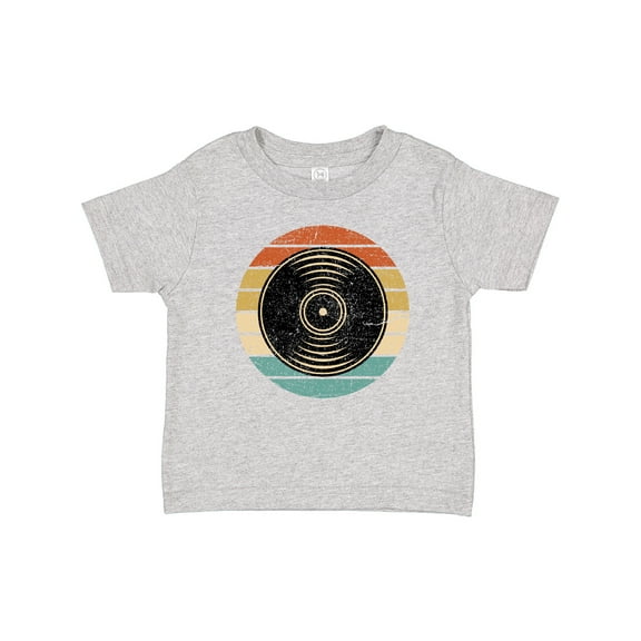 Inktastic Retro Vinyl Record Music Vintage Sunset Boys or Girls Toddler T-Shirt