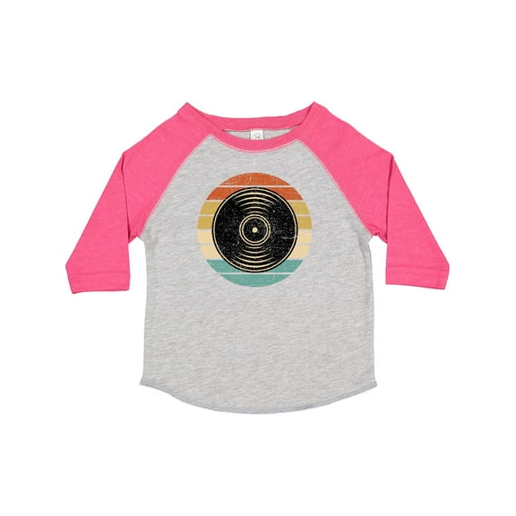 Inktastic Retro Vinyl Record Music Vintage Sunset Boys or Girls Toddler T-Shirt