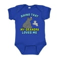 thumbnail image 1 of Inktastic Rhino That My Grandpa Loves Me with Cute Rhinos Boys or Girls Baby Bodysuit, 1 of 5