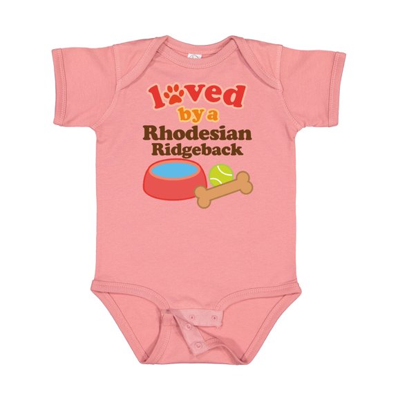 Inktastic Rhodesian Ridgeback Loved by a (dog Breed) Boys or Girls Baby Bodysuit