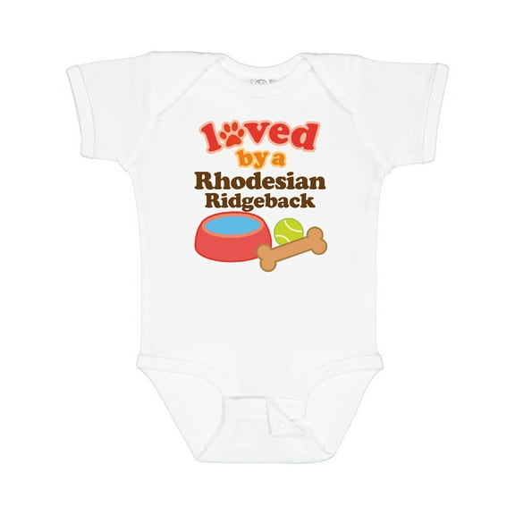Inktastic Rhodesian Ridgeback Loved by a (dog Breed) Boys or Girls Baby Bodysuit