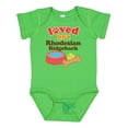 thumbnail image 1 of Inktastic Rhodesian Ridgeback Loved by a (dog Breed) Boys or Girls Baby Bodysuit, 1 of 5
