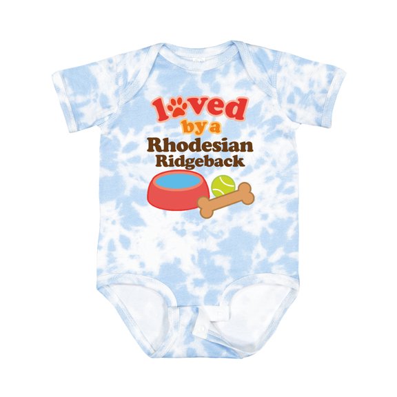 Inktastic Rhodesian Ridgeback Loved by a (dog Breed) Boys or Girls Baby Bodysuit