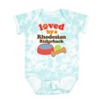 thumbnail image 1 of Inktastic Rhodesian Ridgeback Loved by a (dog Breed) Boys or Girls Baby Bodysuit, 1 of 5