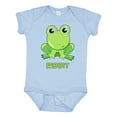 thumbnail image 1 of Inktastic Ribbit Cute Green Frog Boys or Girls Baby Bodysuit, 1 of 5