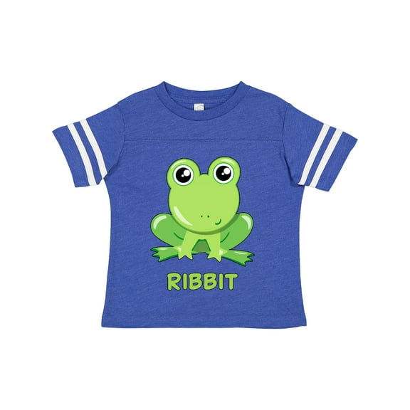 Inktastic Ribbit Cute Green Frog Boys or Girls Toddler T-Shirt