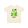 thumbnail image 1 of Inktastic Ribbit Cute Green Frog Boys or Girls Toddler T-Shirt, 1 of 5