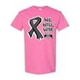 thumbnail image 1 of Inktastic Ribbon We Will Win Melanoma & Skin Cancer Awareness T-Shirt, 1 of 5