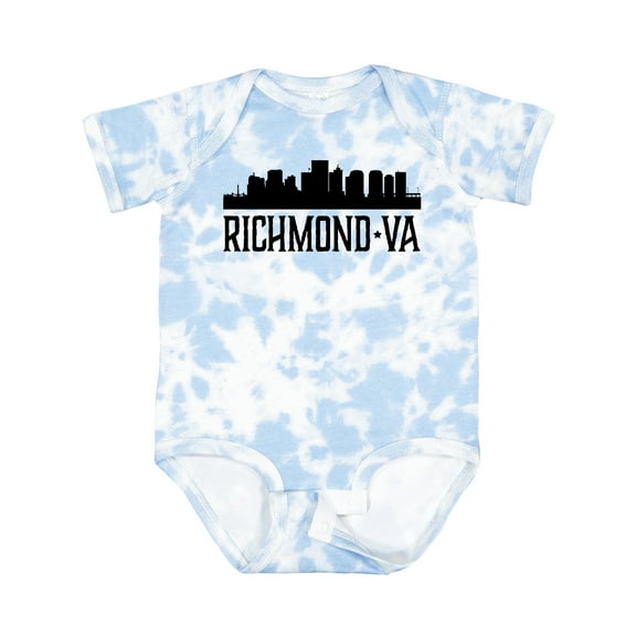 Inktastic Richmond Virginia City Skyline Boys or Girls Baby Bodysuit