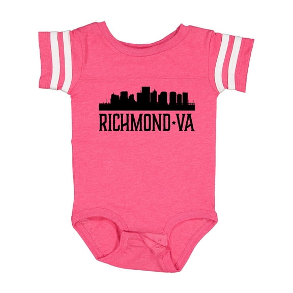 Inktastic Richmond Virginia City Skyline Boys or Girls Baby Bodysuit