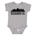 thumbnail image 1 of Inktastic Richmond Virginia City Skyline Boys or Girls Baby Bodysuit, 1 of 5