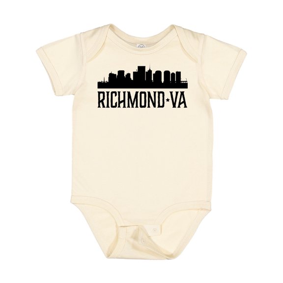 Inktastic Richmond Virginia City Skyline Boys or Girls Baby Bodysuit