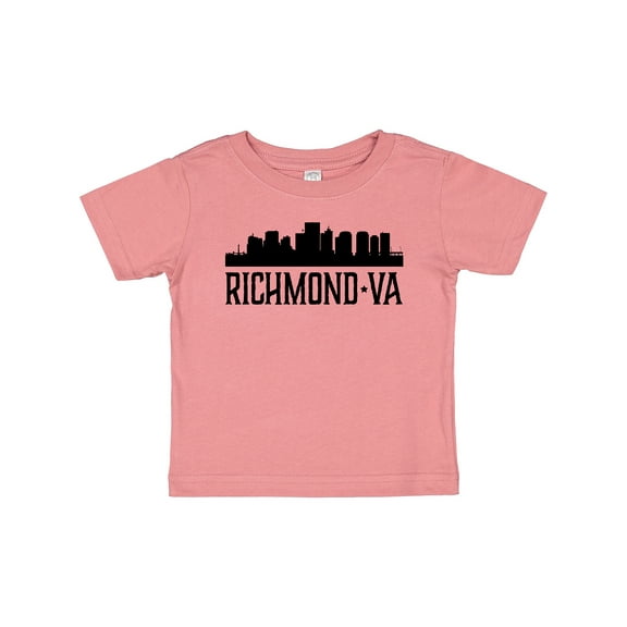Inktastic Richmond Virginia City Skyline Boys or Girls Baby T-Shirt