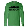 thumbnail image 1 of Inktastic Richmond Virginia City Skyline Long Sleeve T-Shirt, 1 of 5