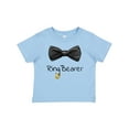 thumbnail image 1 of Inktastic Ring Bearer- Black Bow Tie Boys Baby T-Shirt, 1 of 5