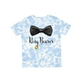thumbnail image 1 of Inktastic Ring Bearer Black Bow Tie and Gold Wedding Ring Boys Toddler T-Shirt, 1 of 5