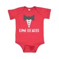 thumbnail image 1 of Inktastic Ring Bearer Mock Tux Tuxedo Boys Baby Bodysuit, 1 of 4