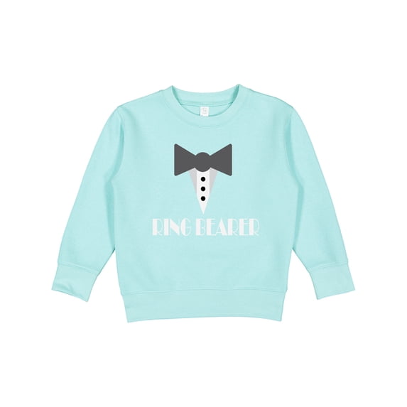 Inktastic Ring Bearer Mock Tux Tuxedo Toddler Sweatshirt
