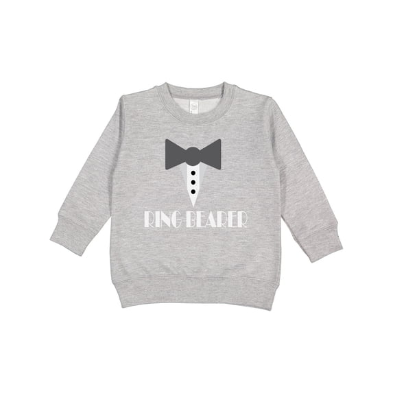 Inktastic Ring Bearer Mock Tux Tuxedo Toddler Sweatshirt