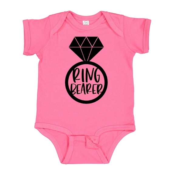 Inktastic Ring Bearer Wedding Party Boys or Girls Baby Bodysuit