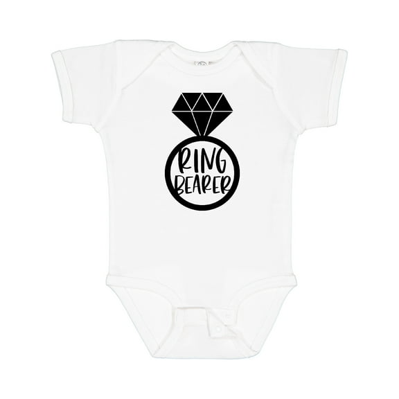 Inktastic Ring Bearer Wedding Party Boys or Girls Baby Bodysuit