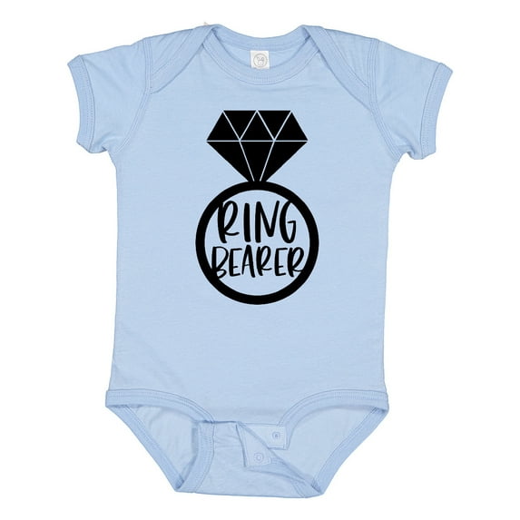 Inktastic Ring Bearer Wedding Party Boys or Girls Baby Bodysuit
