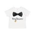 thumbnail image 1 of Inktastic Ring Bearer- black bow tie Boys or Girls Toddler T-Shirt, 1 of 5