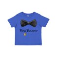 thumbnail image 1 of Inktastic Ring Bearer- black bow tie Boys or Girls Toddler T-Shirt, 1 of 5