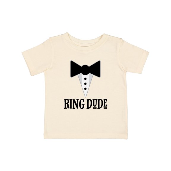 Inktastic Ring Dude Ringbearer Bridal Party Wedding Boys Baby T-Shirt
