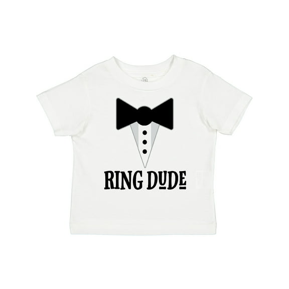 Inktastic Ring Dude Ringbearer Bridal Party Wedding Boys Toddler T-Shirt
