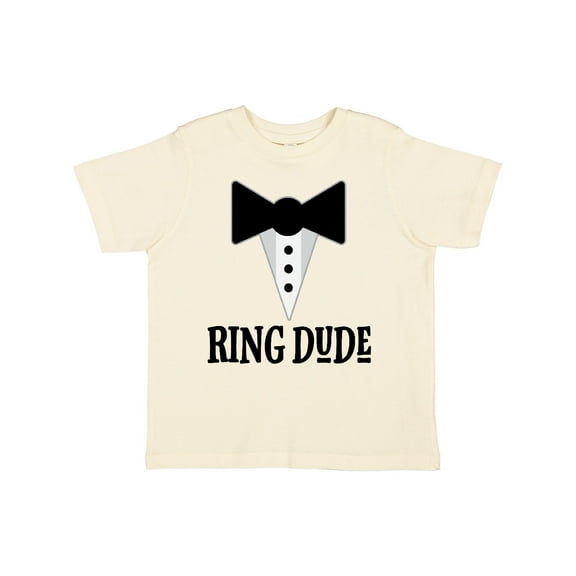 Inktastic Ring Dude Ringbearer Bridal Party Wedding Boys Toddler T-Shirt