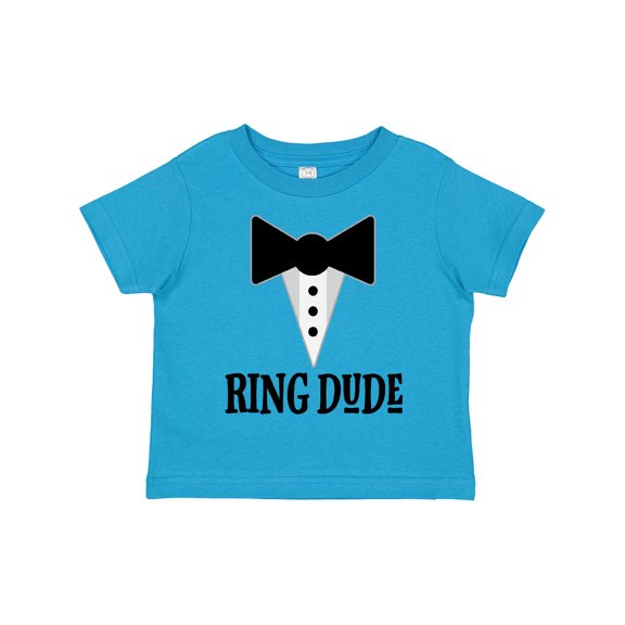 Inktastic Ring Dude Ringbearer Bridal Party Wedding Boys Toddler T-Shirt