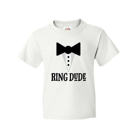 Inktastic Ring Dude Ringbearer Bridal Party Wedding Youth T-Shirt