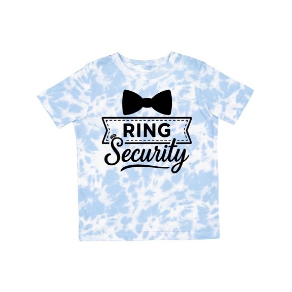 Inktastic Ring Security Funny Wedding Bowtie Boys Toddler T-Shirt