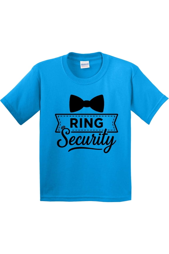 Ring Security Funny Wedding Bowtie Youth T-Shirt