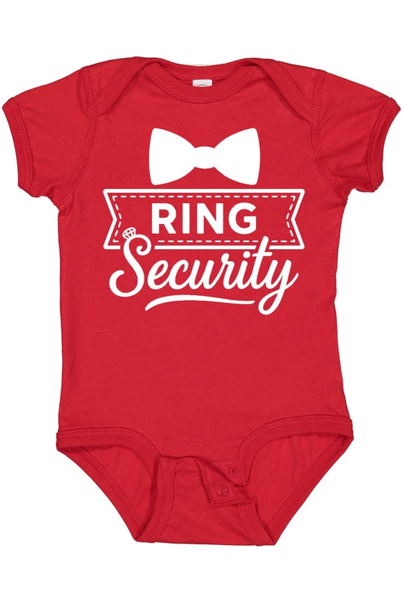 Ring Security Wedding Boys Baby Bodysuit