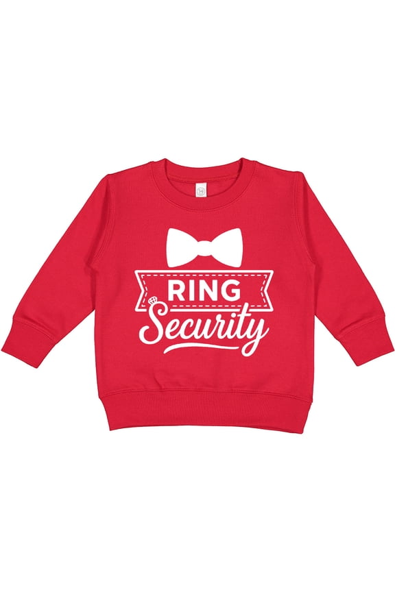 Ring Security Wedding Toddler Sweatshirt