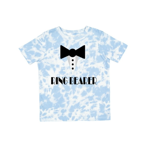 Inktastic Ringbearer Mock Tux Wedding Tuxedo Boys Toddler T-Shirt