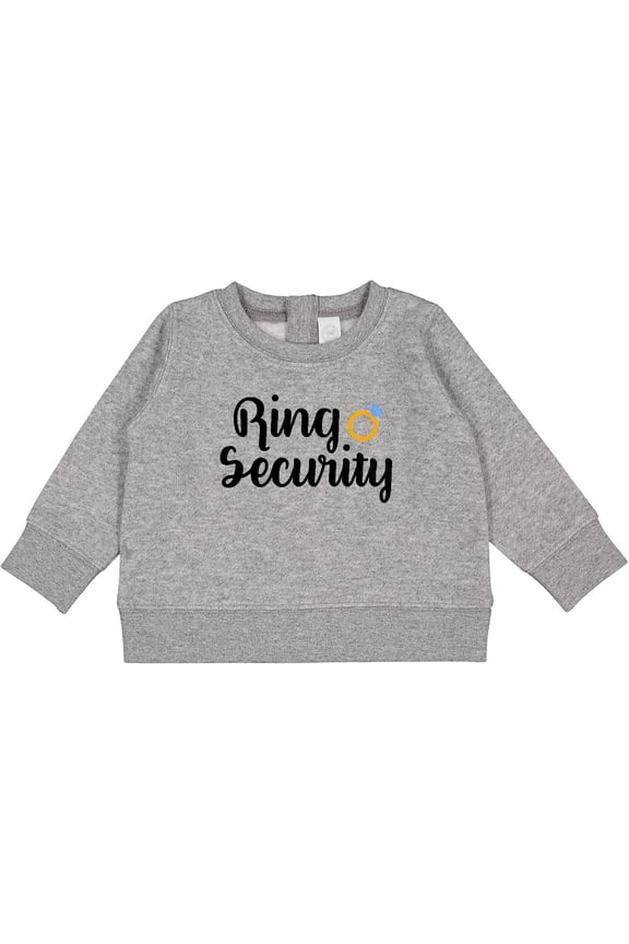 Ringbearer Ring Security Baby Sweatshirt