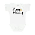 thumbnail image 1 of Inktastic Ringbearer Ring Security Boys Baby Bodysuit, 1 of 5
