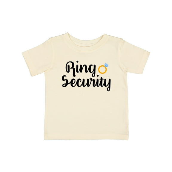 Inktastic Ringbearer Ring Security Boys Baby T-Shirt